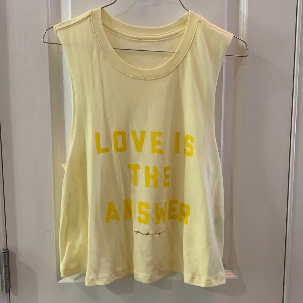 Spiritual Gangster LOVE is the ANSWER Muscle Tank